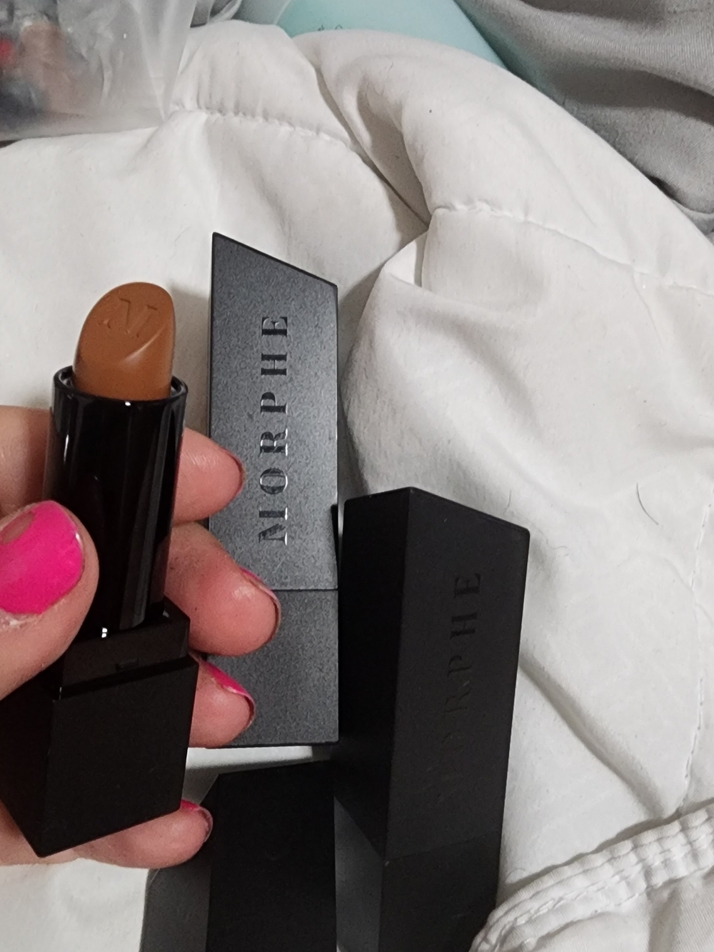 Morphe Matte Brown Lipstick - Deep Caramel Brown